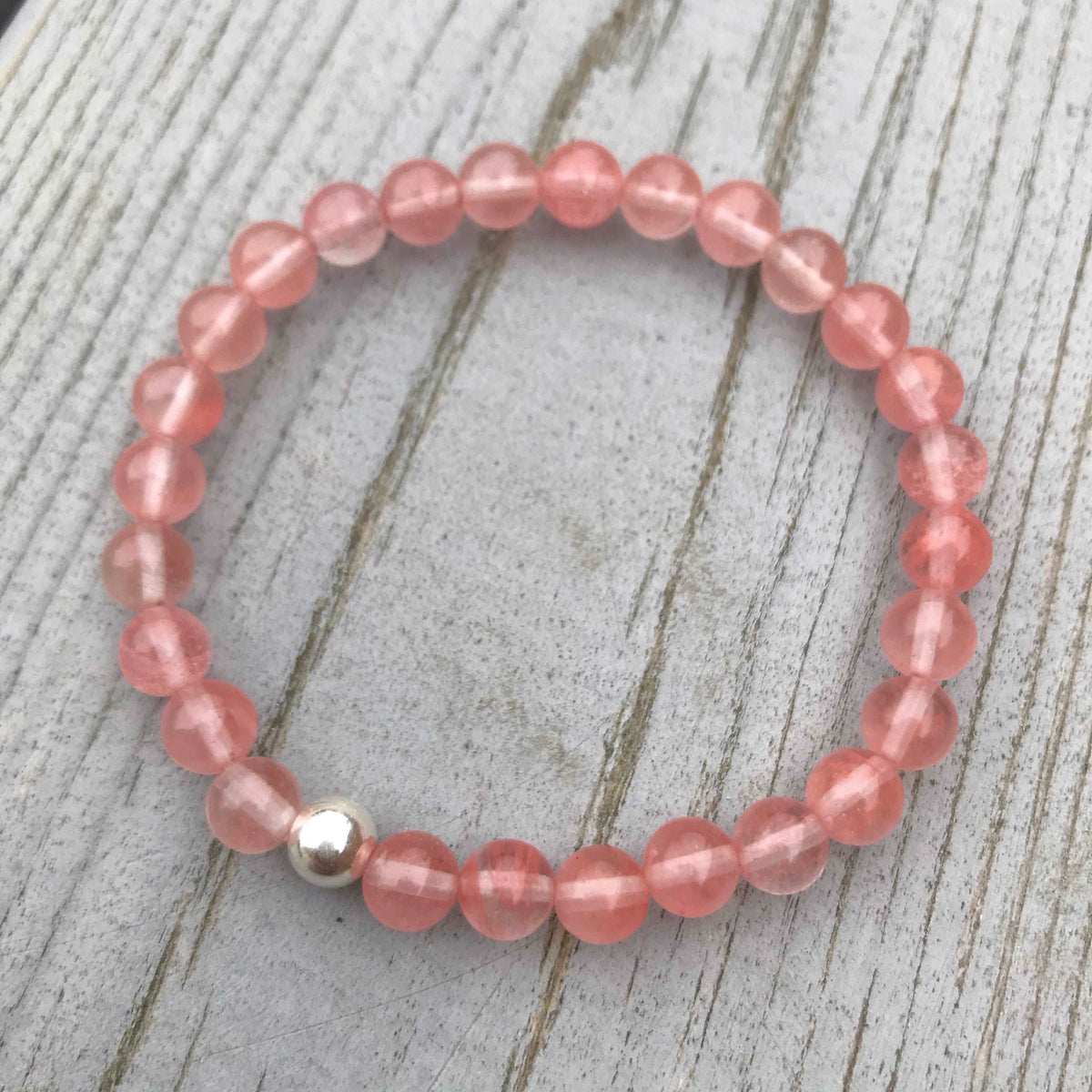 Cherry on sale quartz bracelet