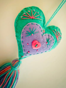 Folk Art Heart Workshop - Cafe Dales, Narborough - Mon 10th Feb