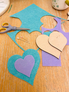 Folk Art Heart Workshop - Cafe Dales, Narborough - Mon 10th Feb