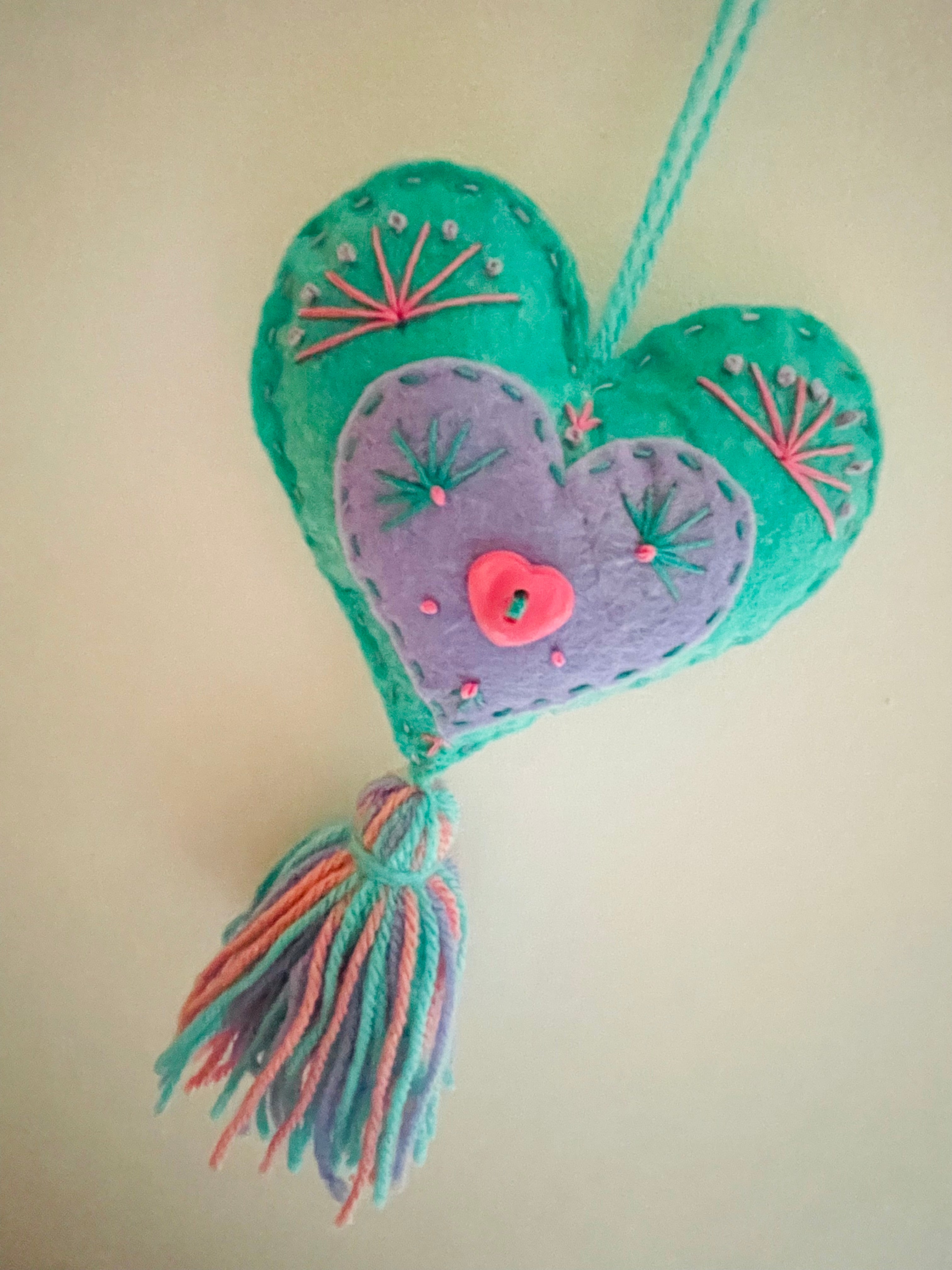 Folk Art Heart Workshop - Cafe Dales, Narborough - Mon 10th Feb