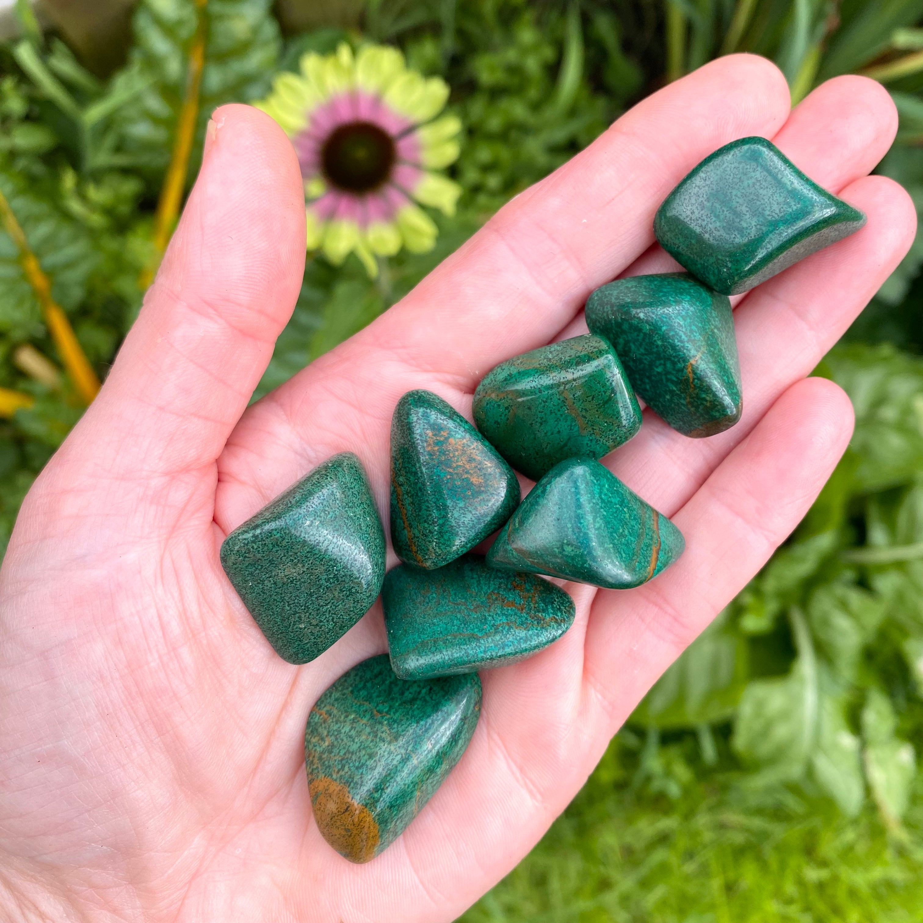 Green Jasper Tumblestone – Bonita Keay - Main Image