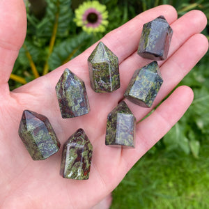 Mini Dragons Blood Jasper Crystal Point