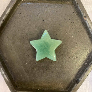 Aventurine Crystal Star