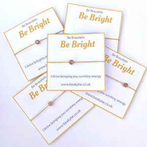 Be Bright - Be Bracelet - Citrine String Bracelet Gifts