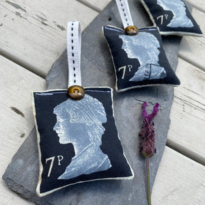 Stamps Lavender Sachet Pillow Cushion