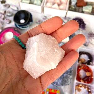 Raw Rose Quartz Crystal