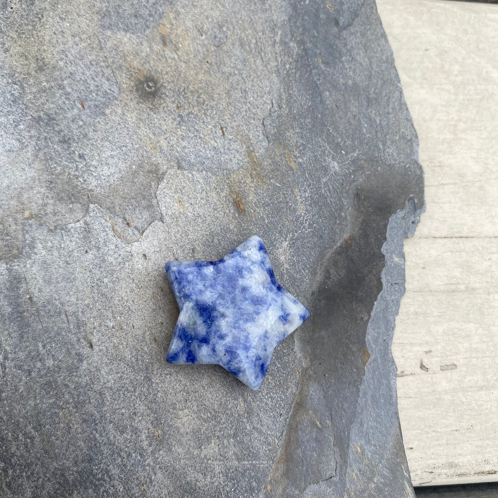 Sodalite Crystal Star Gemstone