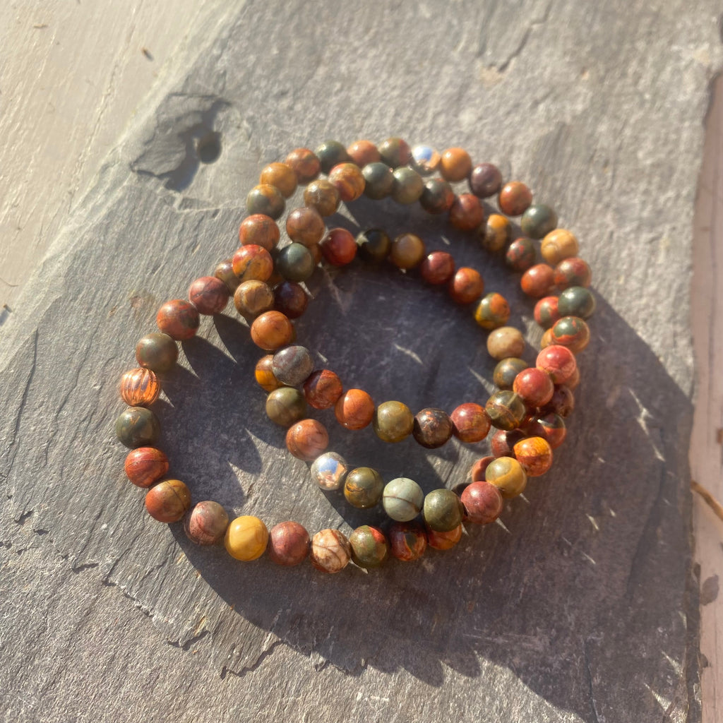 Red Creek Jasper Bracelet - Healing Crystal Jewellery