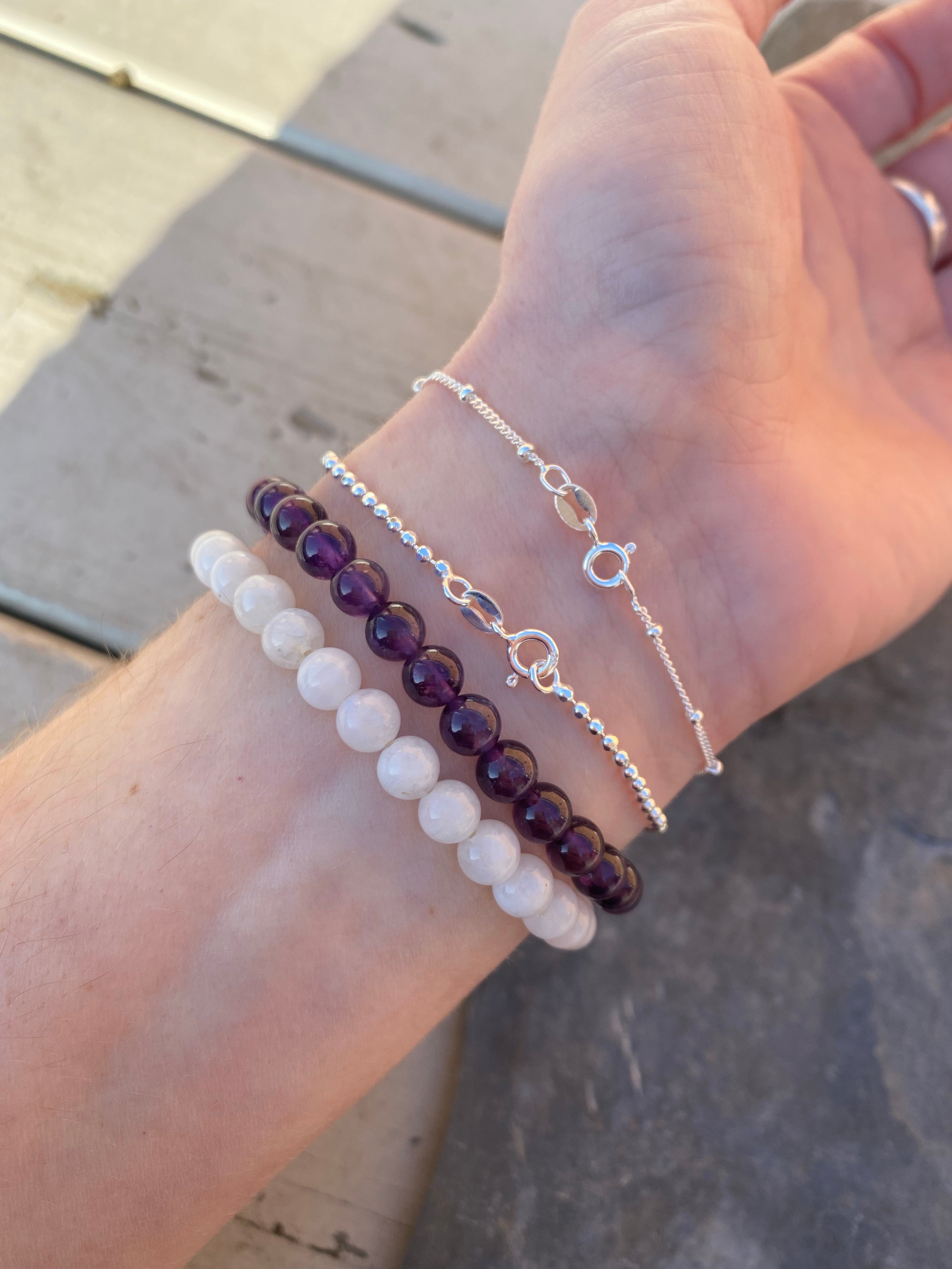 Simple Sterling Silver Bracelets - Various styles