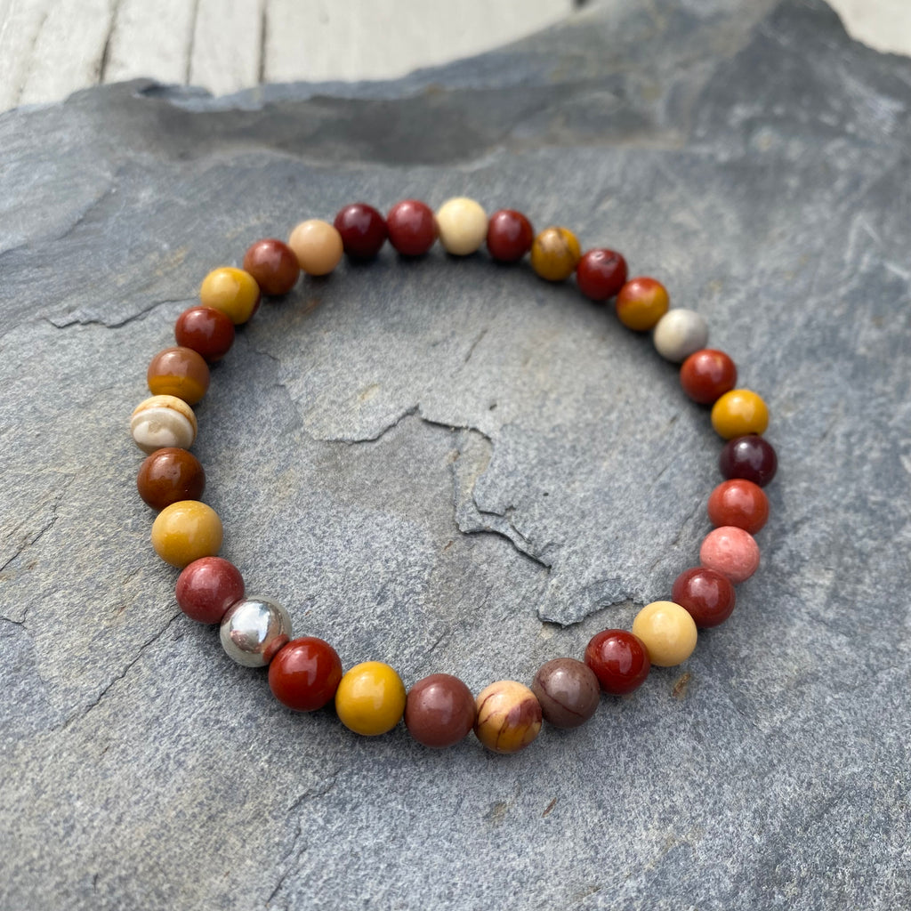 Mookaite Gemstone Bracelet - Crystal Jewellery