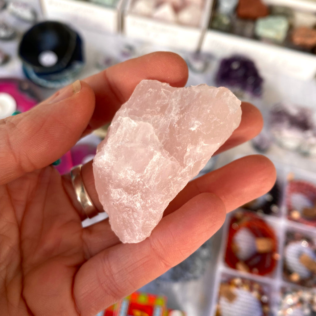 Raw Rose Quartz Crystal