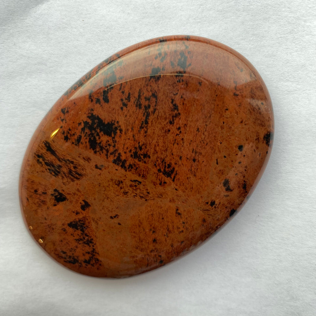 Mahogony Obsidian Palmstone Gemstone