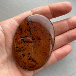 Mahogony Obsidian Palmstone Gemstone