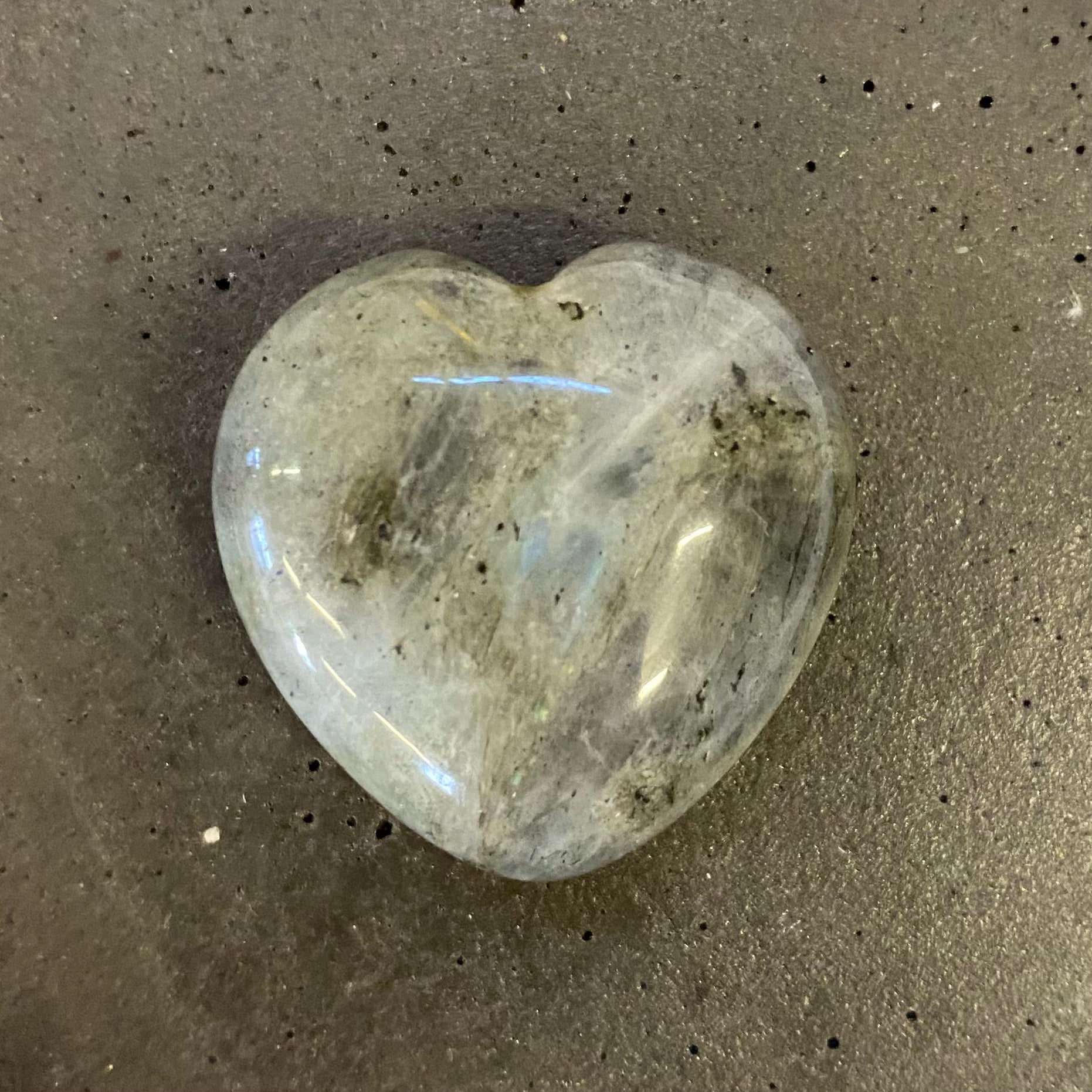 Labradorite Heart Crystal