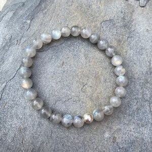 Labradorite Gemstone Bracelet - Crystal Jewellery