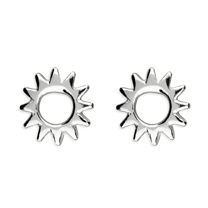 Sunshine Stud Earrings - Sterling Silver