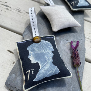Stamps Lavender Sachet Pillow Cushion