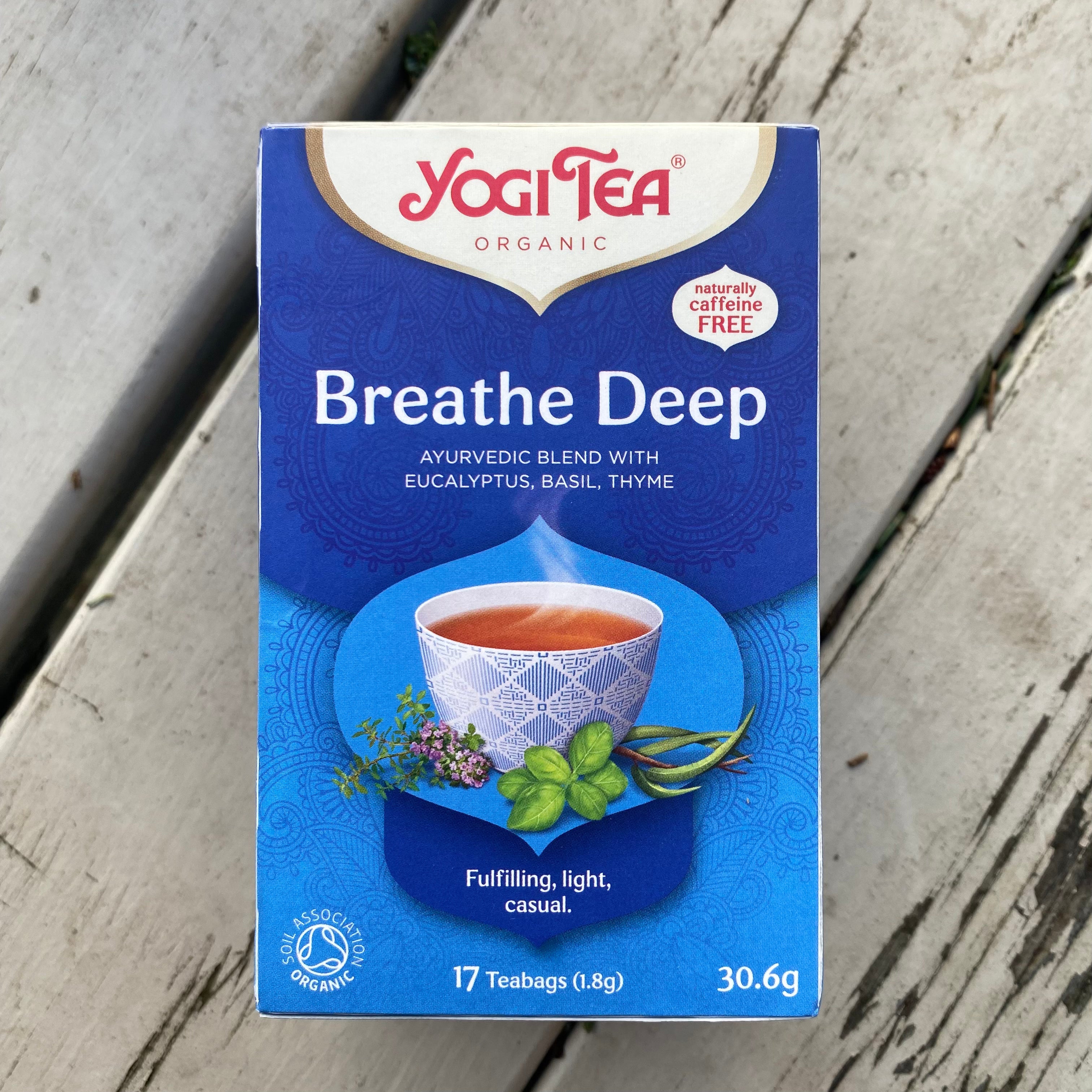 Yogi Tea - Organic Herbal Tea Bags - Breathe Deep Eucalyptus