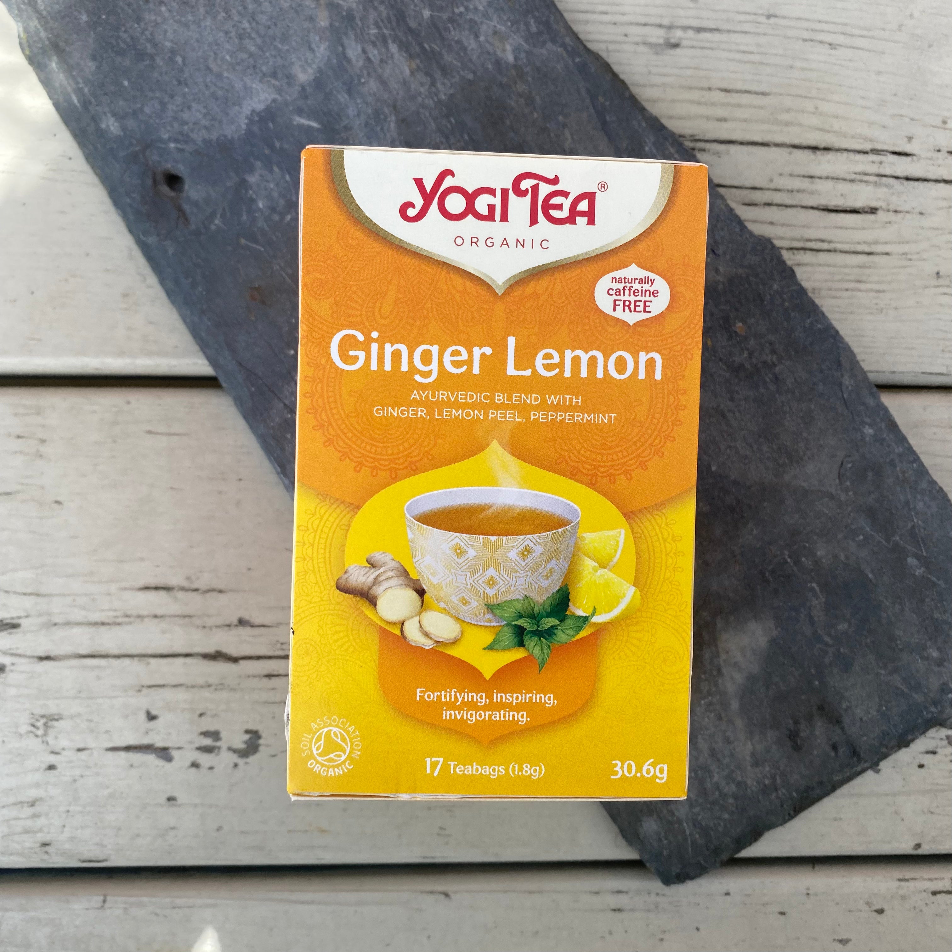 Yogi Tea - Organic Herbal Tea Bags - Ginger Lemmon Cold Relief