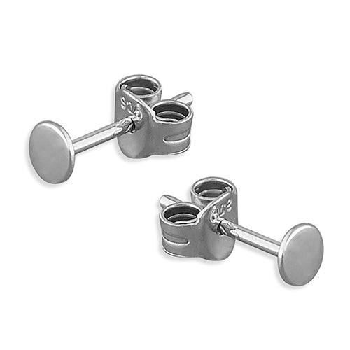 Cute Dot Simple Stud Earrings- Sterling Silver