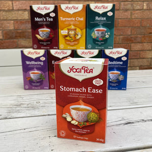 Yogi Tea - Organic Herbal Tea Bags - Stomache Ease IBS Bloating Tea