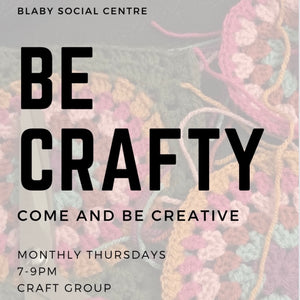 Be Crafty - Monthly Craft Socials - Blaby Social Centre