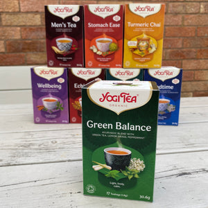 Yogi Tea - Organic Herbal Tea Bags - Green Balance peppermint