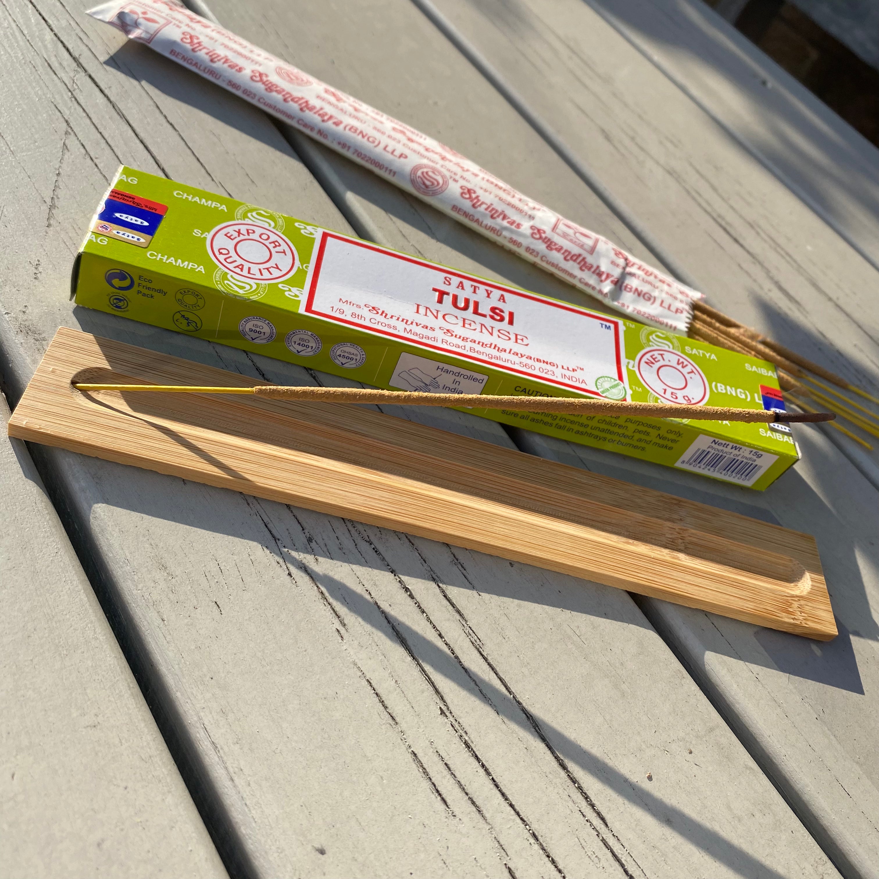 Tulsi Satya Incense Sticks - Hand Rolled