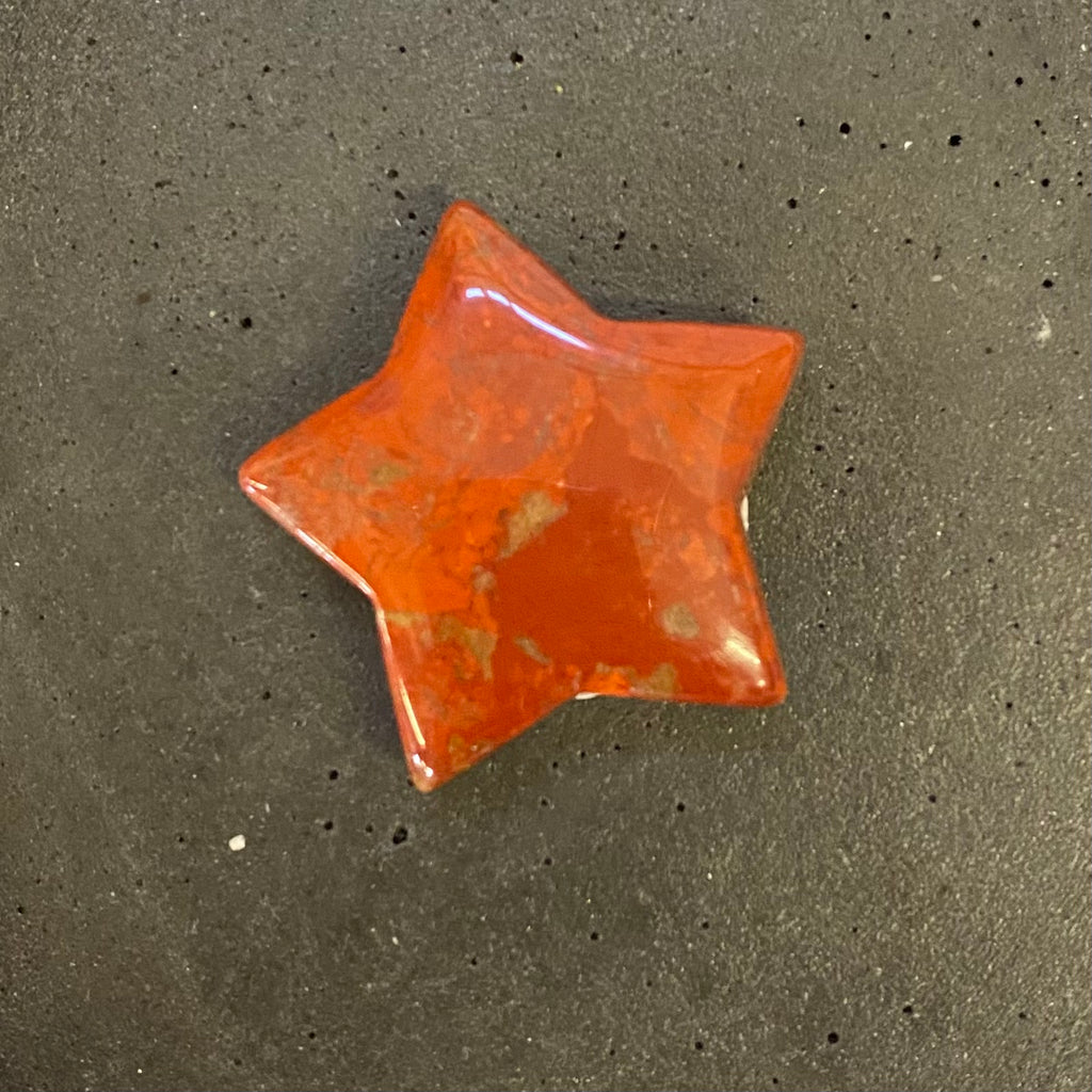 Red Jasper Crystal Star