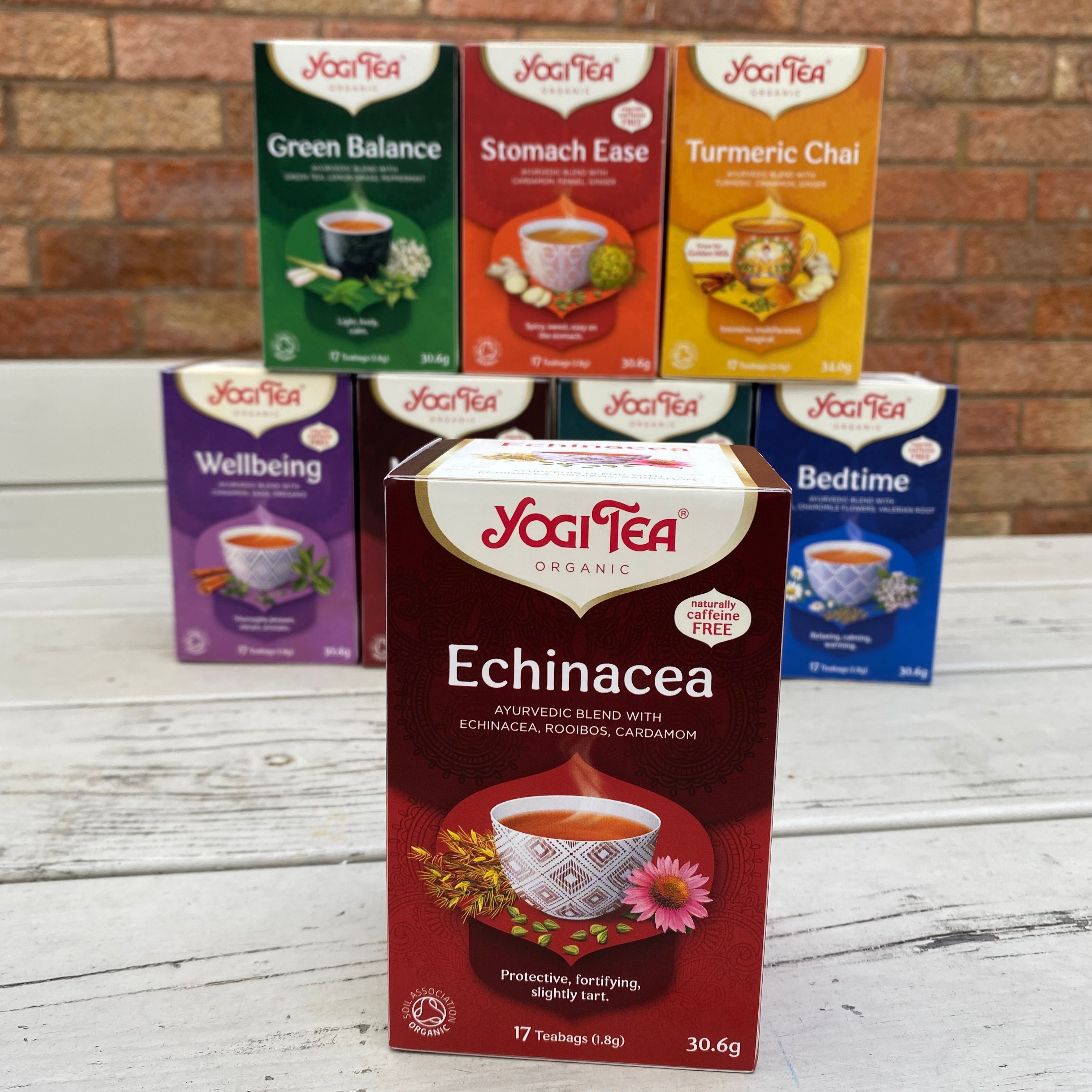 Yogi Tea - Organic Herbal Tea Bags - Echinacea Cold Relief