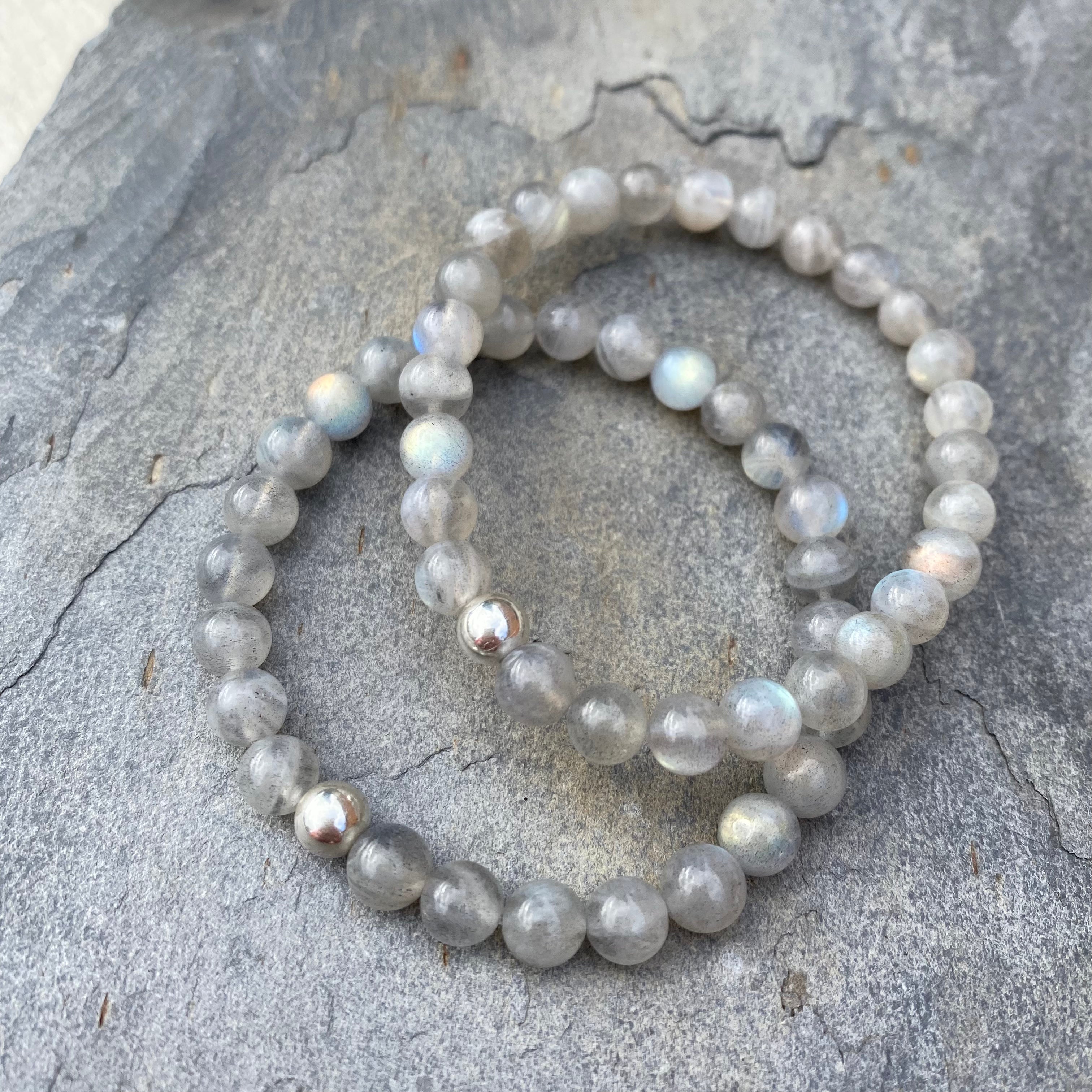 Labradorite Gemstone Bracelet - Crystal Jewellery
