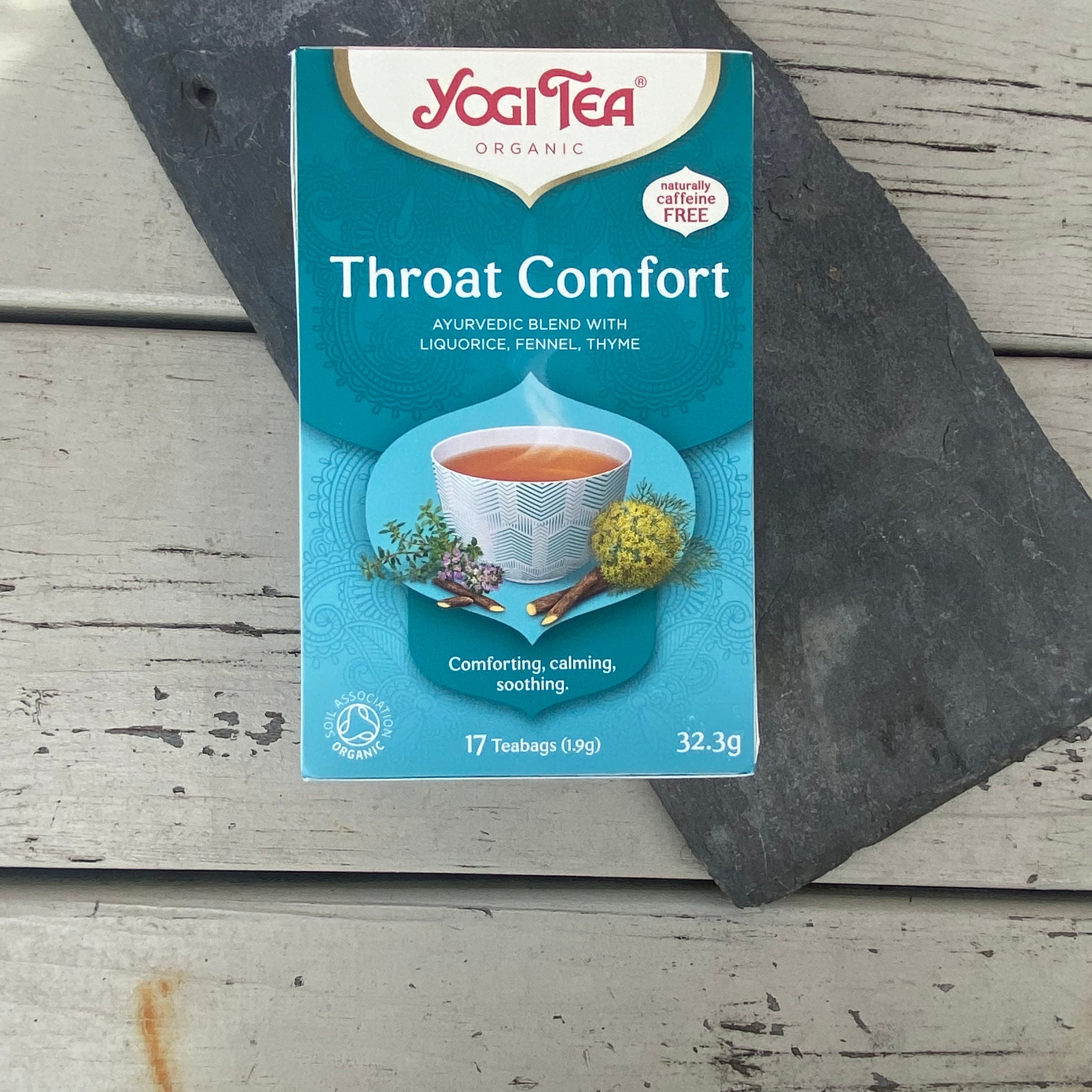 Yogi Tea - Organic Herbal Tea Bags - Throat Comfort