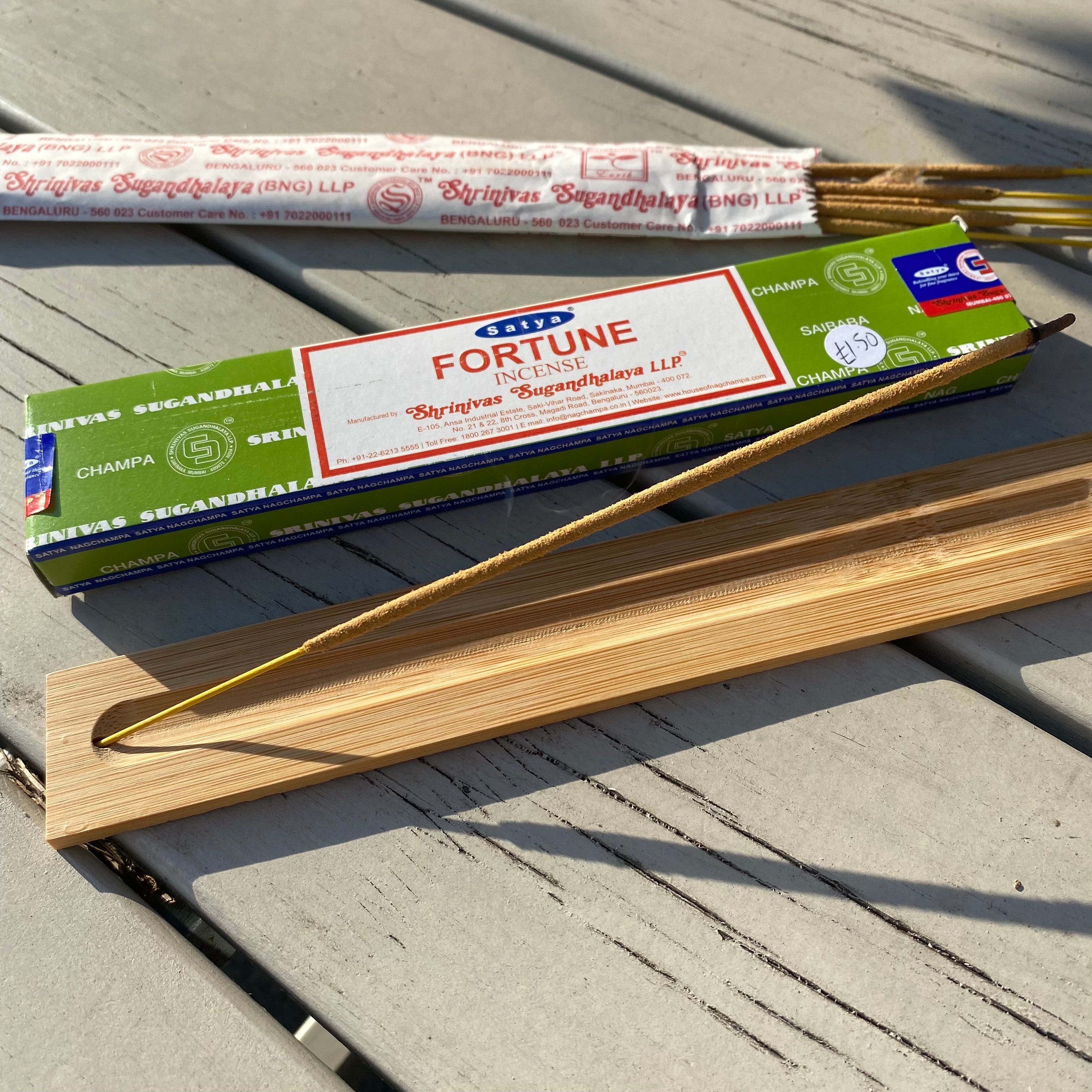 Fortune Satya Incense Sticks - Hand Rolled