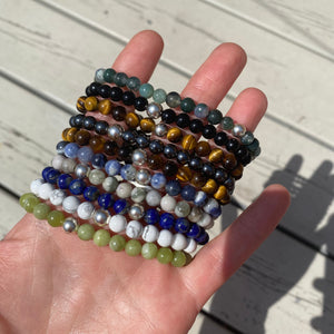 Sterling silver 2025 agate bracelet