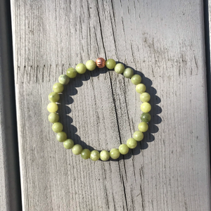 Peridot Gemstone Bracelet - Well Being Crystal Jewellery - August Birthstone Jewellery