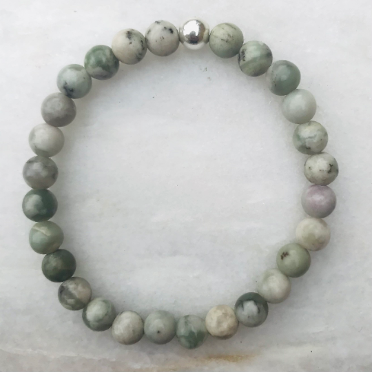 Peace Jade Gemstone Bracelet - Well Being Crystal Jewellery