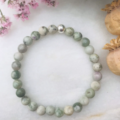 Peace Jade Gemstone Bracelet - Well Being Crystal Jewellery