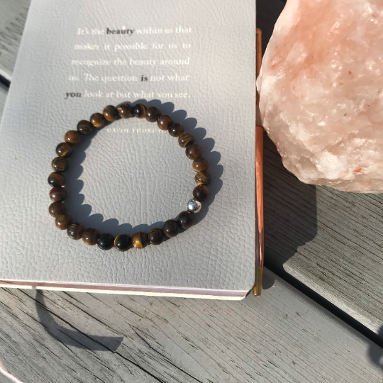 Tigereye Gemstone Bracelet - Well Being Crystal Jewellery